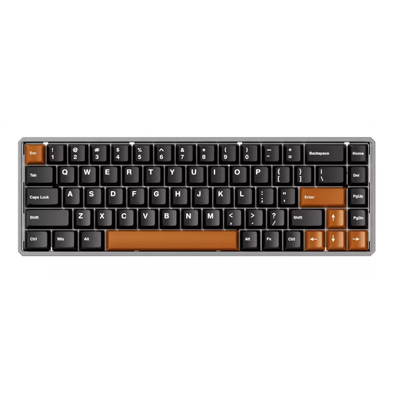 AKKO MOD68-HE Traadita 65% Hall Effect Mehaaniline Klaviatuur - Must