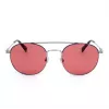 LEVI'S LV-1013-S-010 Unisex Ristkülikukujulised Päikeseprillid - Must Raam Hallid Läätsed 54mm