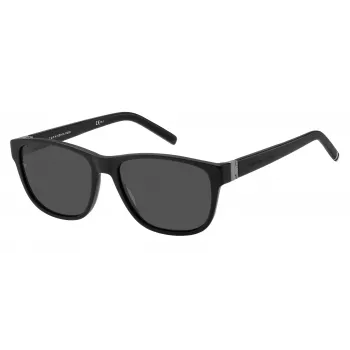 Tommy Hilfiger Meeste Päikeseprillid TH-1871-S-003 Must Hall Ristkülikukujulised 57mm