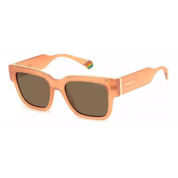 POLAROID PLD6198SX733 Unisex Päikeseprillid Havana Pruun Polariseeritud 52mm