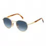 DAVID BECKHAM DB-1116-S-06J Ristkülikukujulised Havana päikeseprillid - rohelised läätsed 51mm