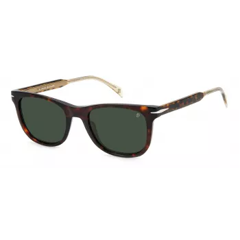 DAVID BECKHAM DB-1113-S-086 Havana Green Square Päikeseprillid