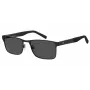 TOMMY HILFIGER TH-2040-S-807 Meeste ristkülikukujulised päikeseprillid Must/Hall 56/19/145 mm