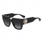 MOSCHINO naiste päikeseprillid MOS153-S-807 Must Hall Ristkülikukujulised 52mm