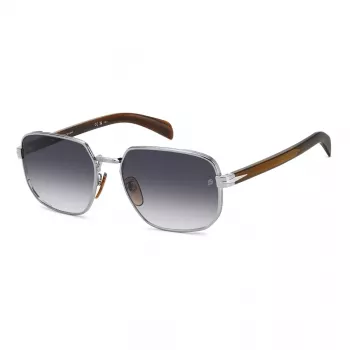 DAVID BECKHAM DB7121GSWIJ Meeste Aviator Päikeseprillid Kuldne Raam Roheline Lääts 60/18/145 mm