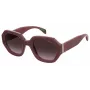 LEVI'S LV-1066-S-LHF Naiste ristkülikukujulised päikeseprillid Havana pruun gradient 51mm