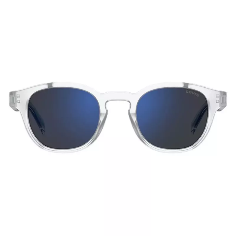 LEVI'S LV-5060-S-2M4 Meeste ristkülikukujulised päikeseprillid Havana raamiga, pruunid läätsed 48mm