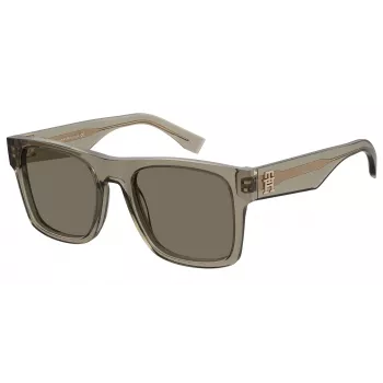 Tommy Hilfiger naiste päikeseprillid TH-2118-S-10A must raam hall lääts 53mm