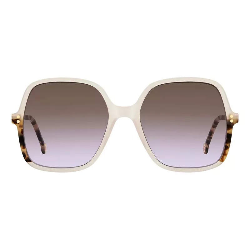 CAROLINA HERRERA Naiste Päikeseprillid HER0244SSZJ Kassitüüp Must Atsetaat Hall Gradient Lääts 56/18/140 mm