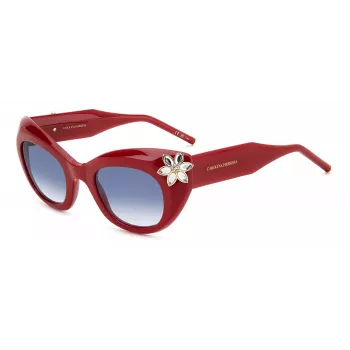 CAROLINA HERRERA Naiste kassisilmade päikeseprillid HER0215SC9A - Havana/pruun gradient 50/25/140 mm