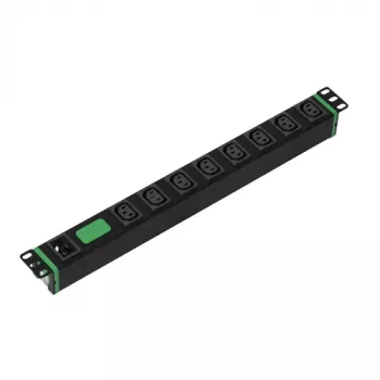 APC Schneider Basic PDU - Toitejaotuse seade (1U riiulipaigaldus, 12x C13, 16A)