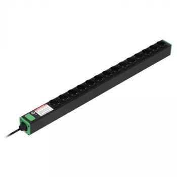 APC Easy Rack PDU Basic, vertikaalne, 1-faasiline, 3,7 kW, 230 V, 16 A, 14x Schuko pistikupesa