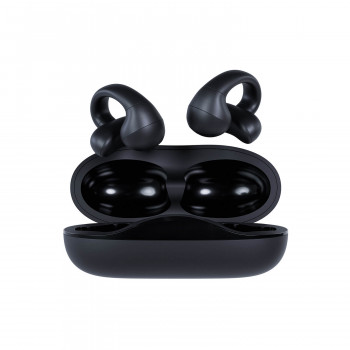 Happy Plugs Clip juhtmeta avatud kõrvaklapid (must)