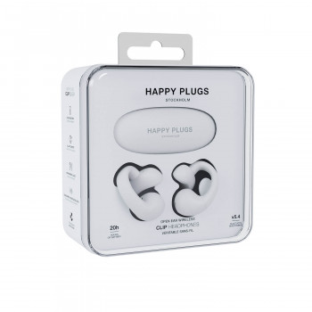 TURA SCANDINAVIA AB Happy Plugs Clip - Juhtmeta avatud kõrvaklapid (Valge)