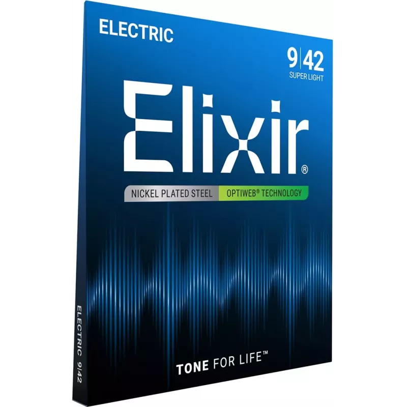 Elixir 12000 Super Light (9-42) PW Electric Guitar Strings