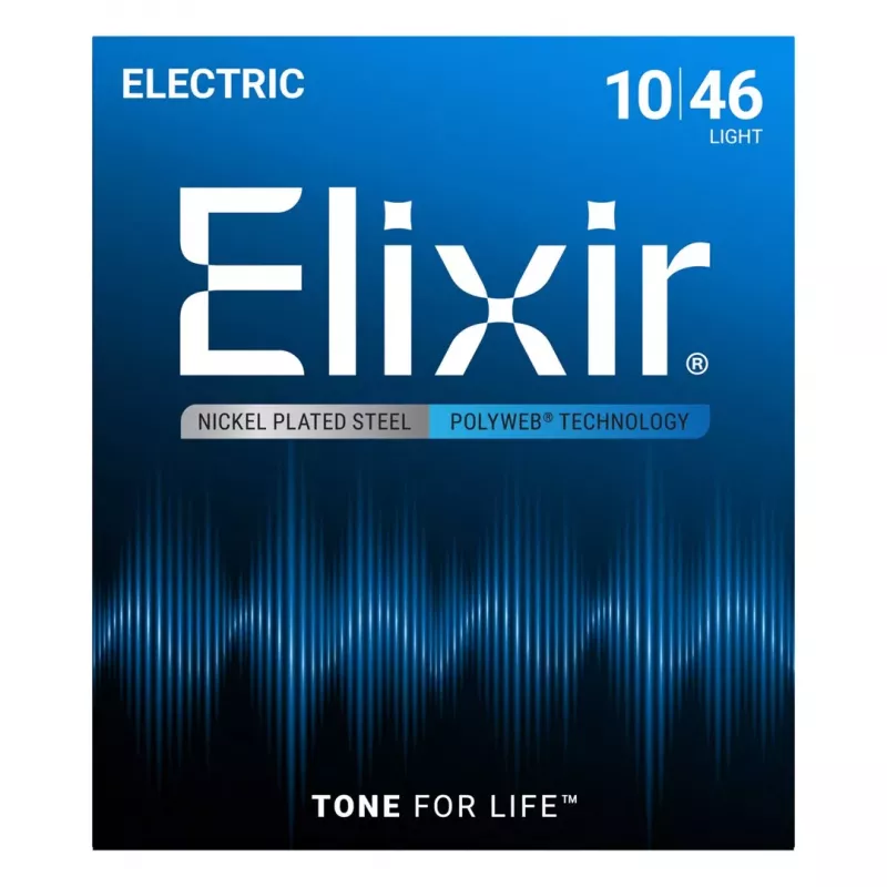 Elixir 12050 Light (10-46) PW Electric Kitarri Keeled - Polyweb Kate