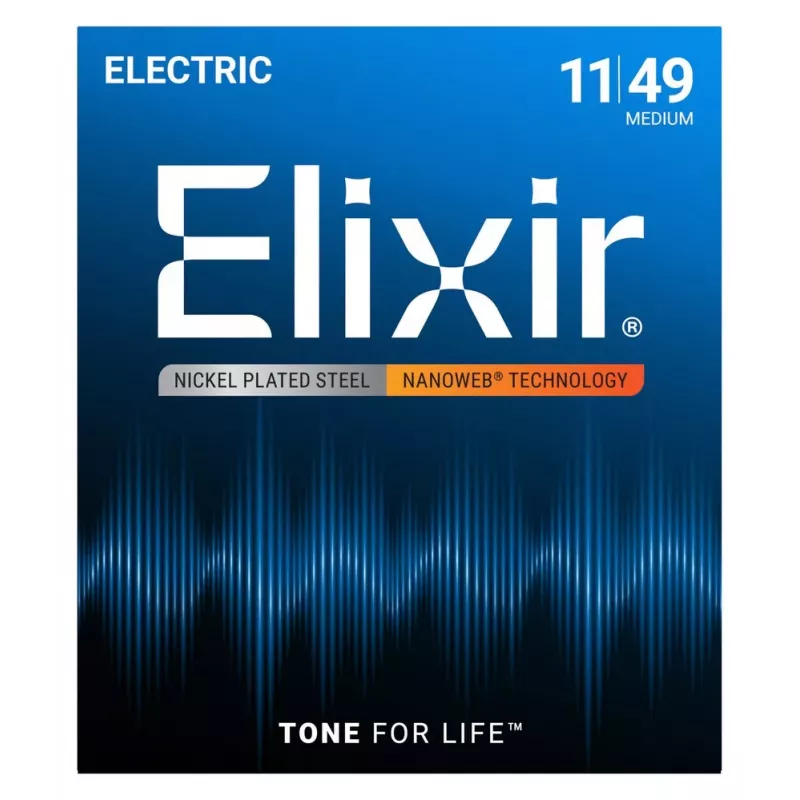 Elixir 12102 Medium (11-49) NW elektrikitarri keeled