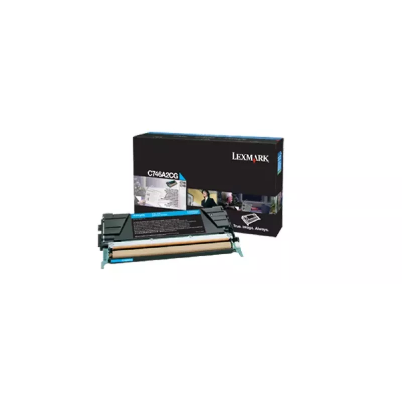 Lexmark Cyan Original toonerikassett LCCP (74C0SC0) - 3000 lehekülge