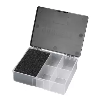 GARRETT Keepers Find Box - Must, 4-kambriline hoiukarp metallidetektoriga leidudele