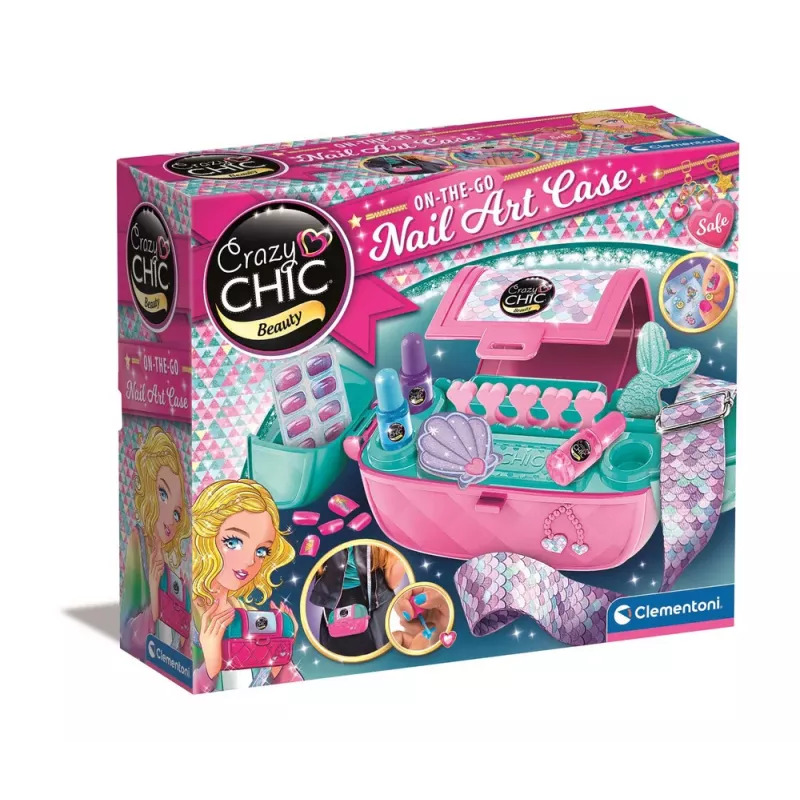 Clementoni Crazy Chic Mobile Nail Studio Käekott 18217