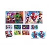 Clementoni Marvel Spidey Educational Set Puzzle, Memo & Blocks 18295