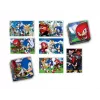 Clementoni Õppekomplekt Pusle, Mäng ja Klotsid Sonic 28389
