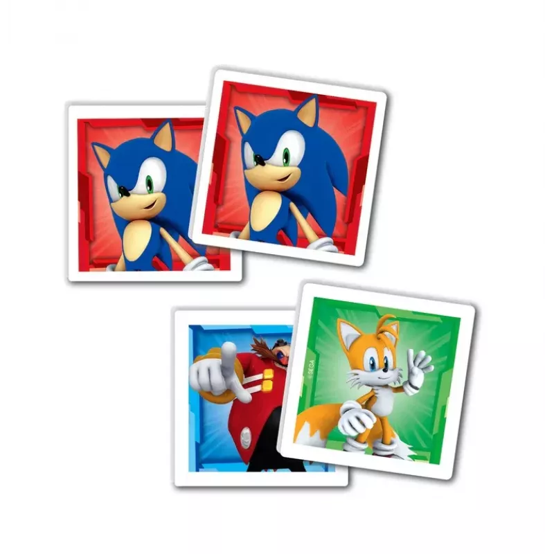 Clementoni Õppekomplekt Pusle, Mäng ja Klotsid Sonic 28389