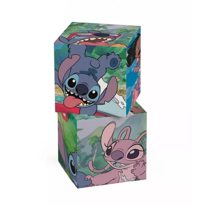 Clementoni Disney Stitch 12 Cube Blocks Puzzle 41347