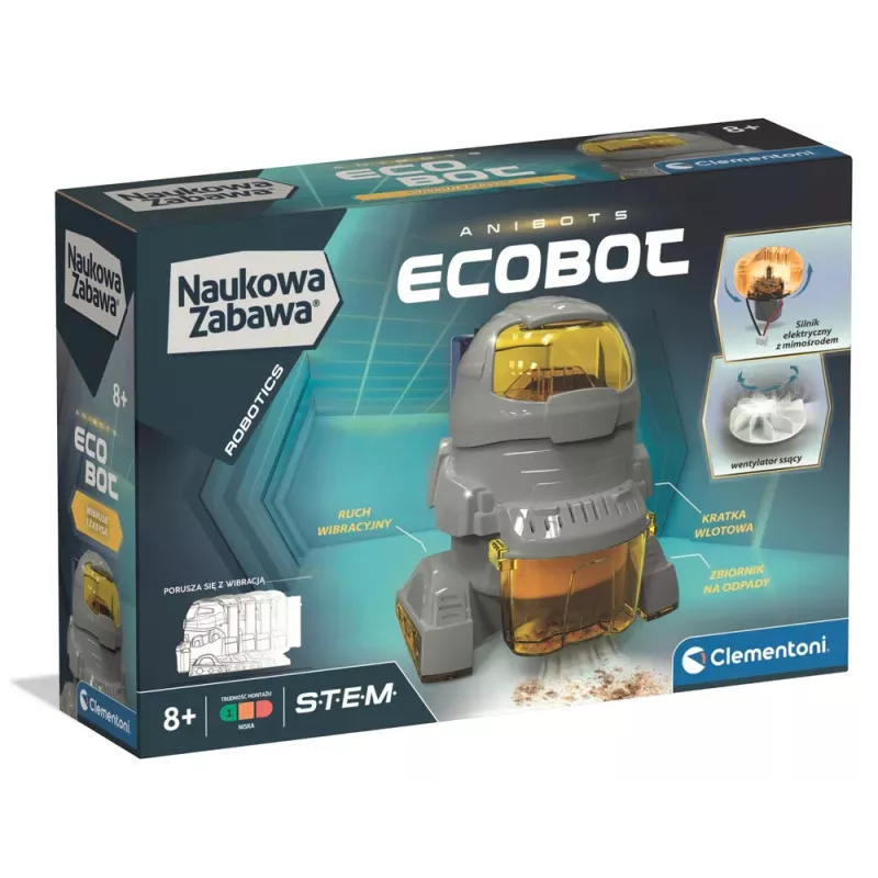 Clementoni Science & Play EcoBot Roboti Komplekt (Poola keel) 50061