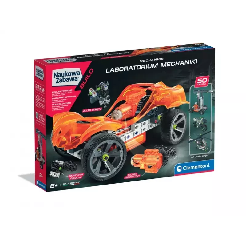 Science & Play – Mehaanika Laboratoorium Poola Keeles Clementoni 28586