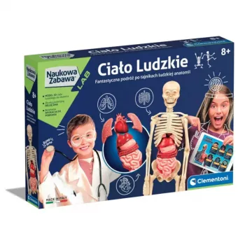 Science Fun Human Body Poola keeles Clementoni 60249