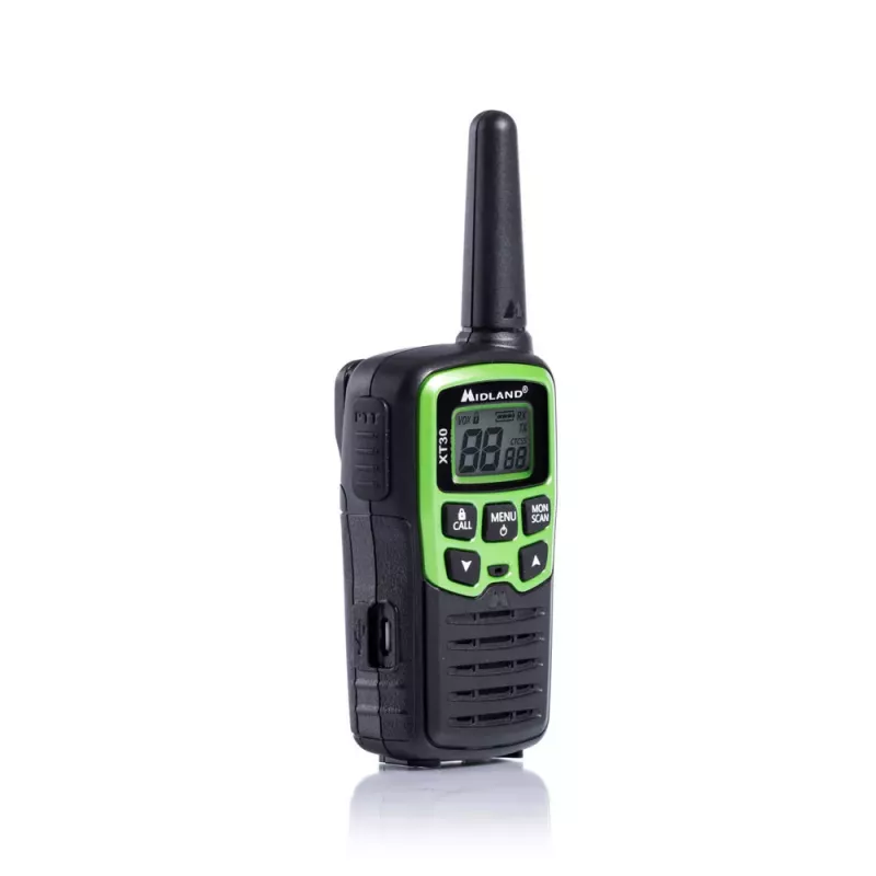Midland XT30 2x PMR446 kahesuunaline raadiokomplekt roheline