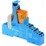 Finder FIN 48.P5.7 24V - Sidestusrelee - Push-In 2 vahetuskontaktiga 24 V DC