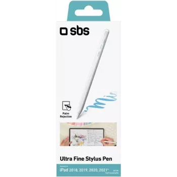 SBS TESTYLUSCAPW Aktiivne pliiats iPadile - Valge