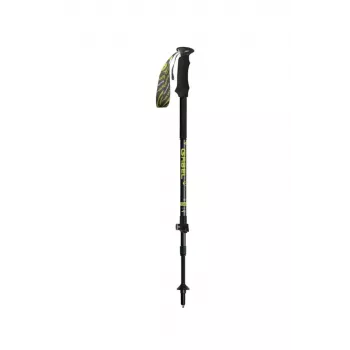 Escape Poles Carbon XT Tour ai GABEL - 3-sektsiooniline süsinikkepik, 66-142 cm, 218 g, must/punane/kollane
