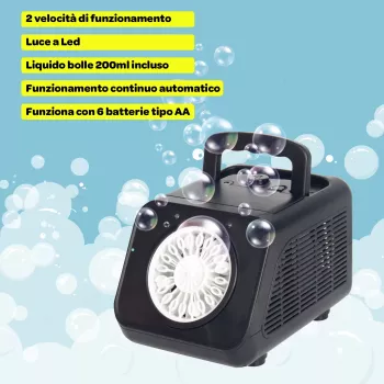 Koala Games G2500 seebimullimasin - sinine/roheline, patareitoitega, suure mullitootlusega