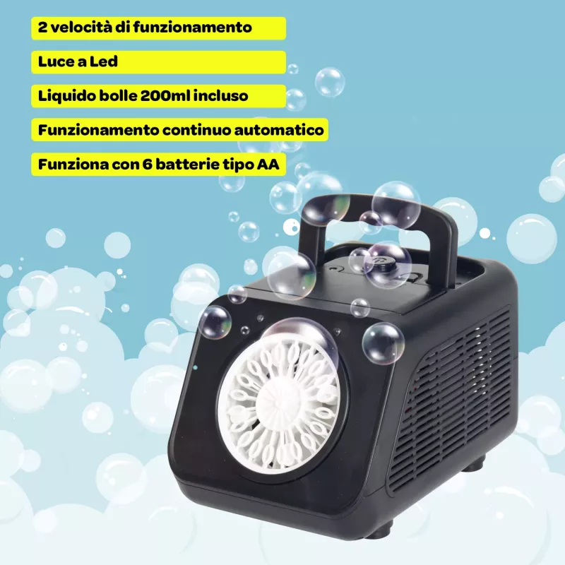 Koala Games G2500 seebimullimasin - sinine/roheline, patareitoitega, suure mullitootlusega