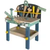 Koala Games G2595 Wooden Workbench With Accessories