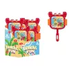 Koala Games G2663 Krabikujuline Kalavõrk - Punane/Oranž, vastupidav plastik ja polüestervõrk, CE sertifikaat, veemängudeks, randa, basseini, vanni, vanusele 3+