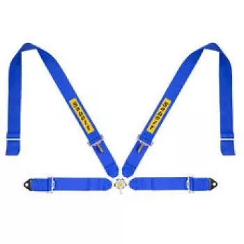 SABELT SIM RACING Sim Seatbelts Kit, 4-punkti turvavööde komplekt koos kinnituskomplektiga, ühilduv P, S ja X seeriaga - sinine