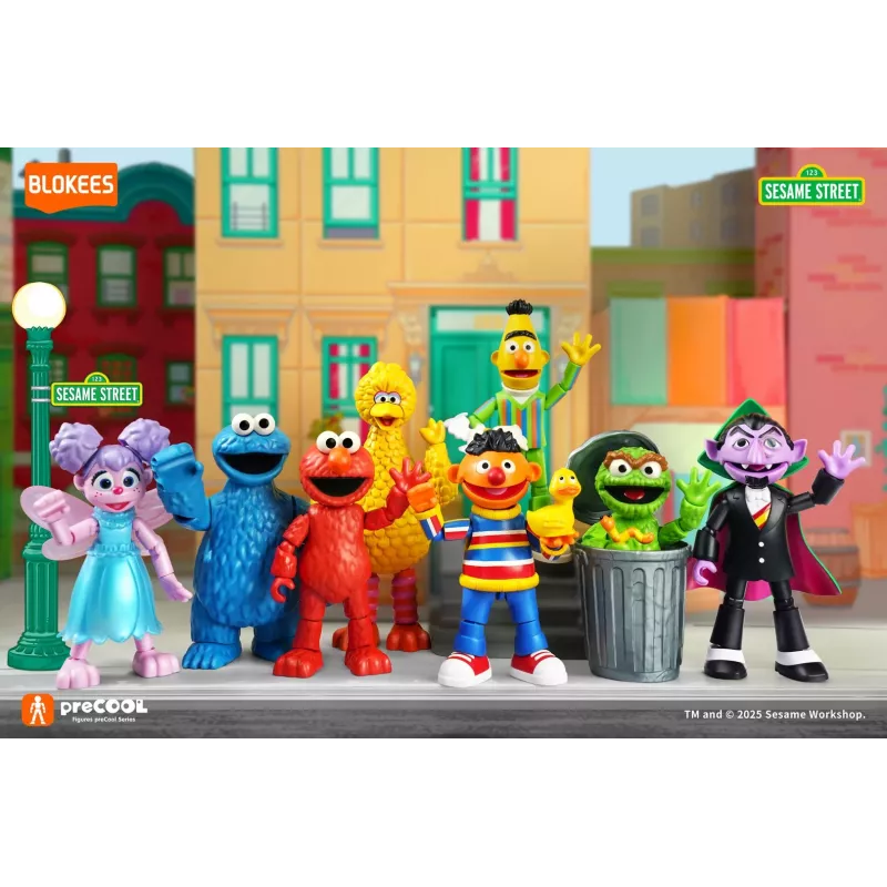 Blokees Sesame Street Figures preCOOL S2 - Abby Cadabby kogumisfiguur