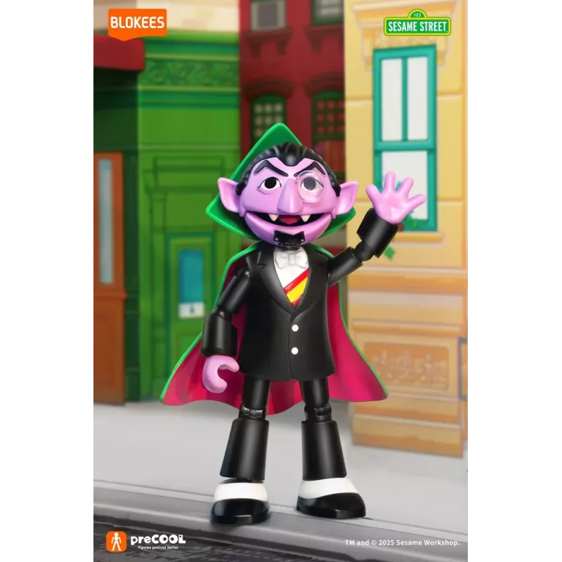 BLOKEES SESAME STREET FIGURES preCOOL S1 - COUNT VON COUNT Kogumisehitusfiguur