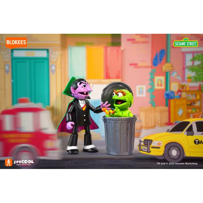 BLOKEES SESAME STREET FIGURES preCOOL S1 - COUNT VON COUNT Kogumisehitusfiguur