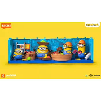 BLOKEES Minions preCOOL S1 - Otto the Fruit Handler kogumisehitusfiguur