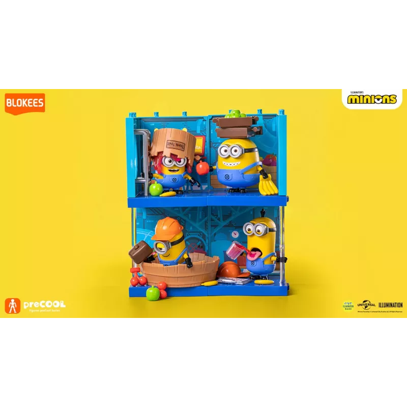 BLOKEES Minions preCOOL S1 - Otto the Fruit Handler kogumisehitusfiguur
