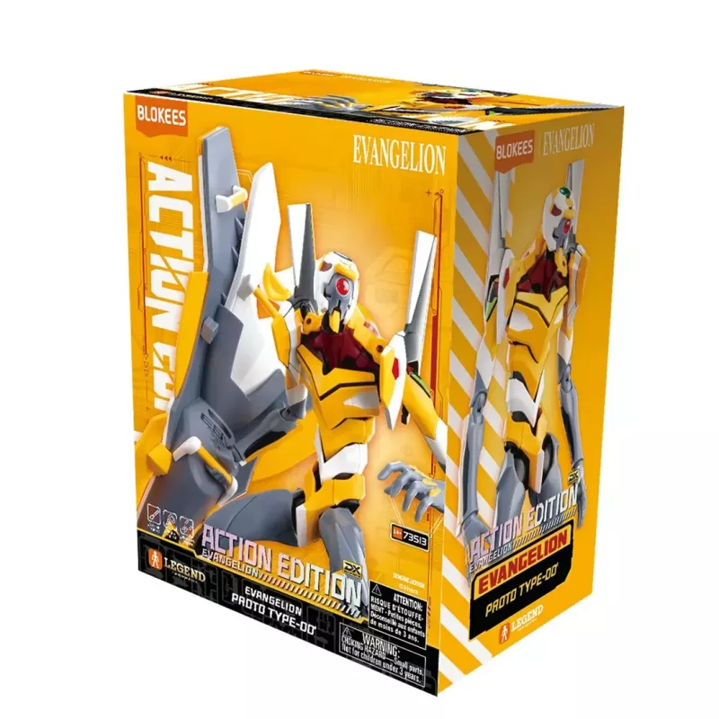 BLOKEES EVANGELION ACTION EDITION - EVANGELION PROTO TYPE 00' ehitusplokkide tegelaskuju komplekt
