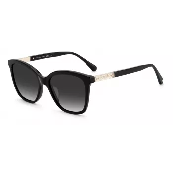 Kate Spade Reena/S 807 naiste päikeseprillid - must raam, hallid läätsed - 53/18/140 mm
