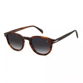 DAVID BECKHAM DB-1007-S-0CJ Meeste kandilised atsetaatpäikeseprillid Havana/Hall 49/24/145 mm