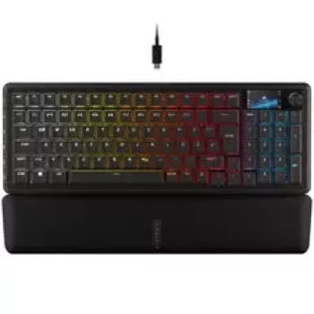 Corsair Vanguard 96 Wireless Gaming Keyboard, Mechanical, RGB, LCD Display, DE Layout - Black