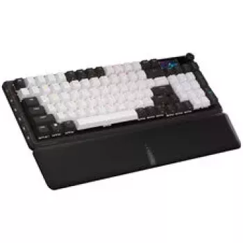 Corsair VANGUARD 96 Gaming Keyboard, Mechanical, RGB, 8000 Hz - MLX Plasma Switches, ISO (DE), Black/White